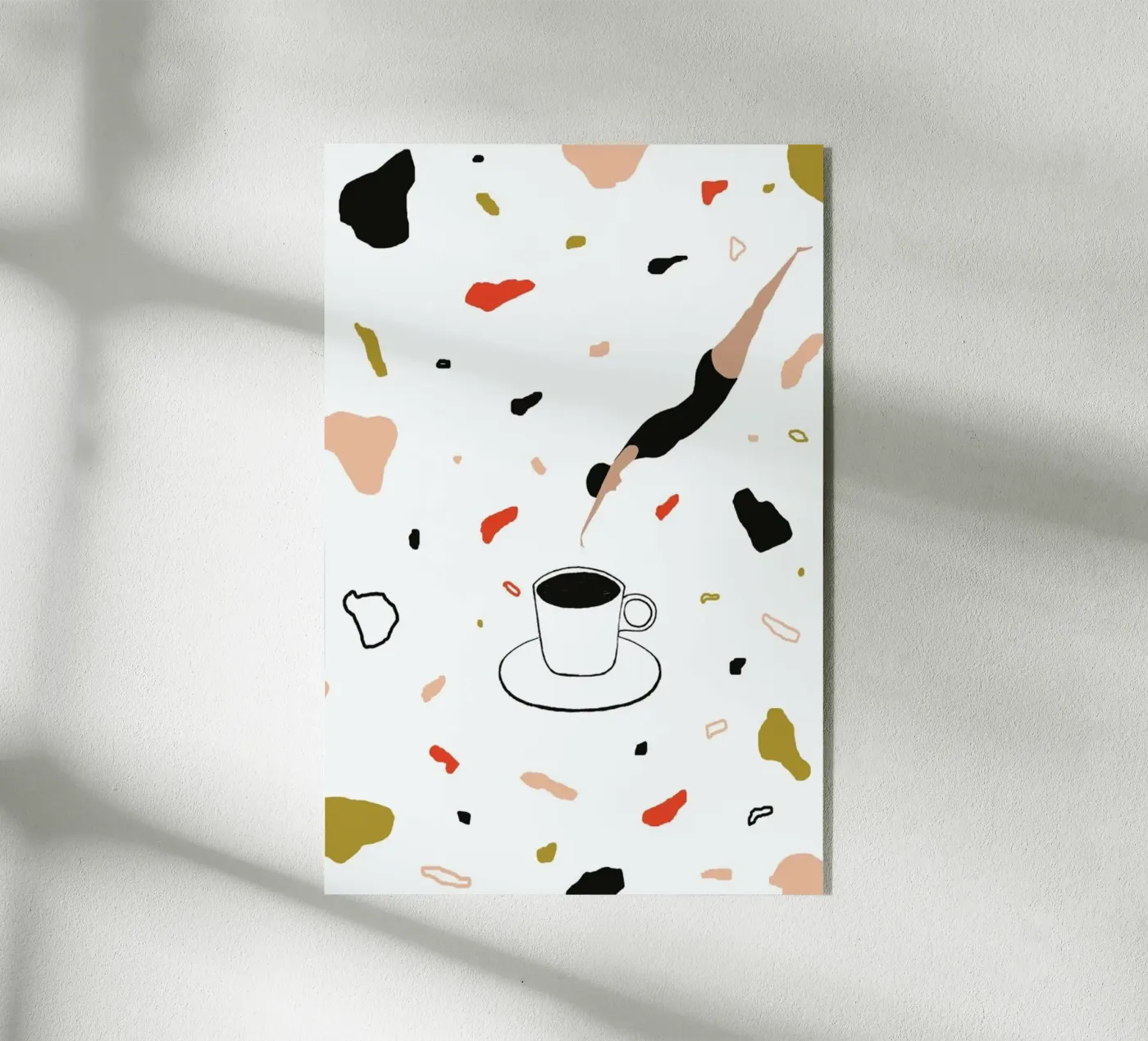 Coffee Lady plexiglass da Atelier Mave