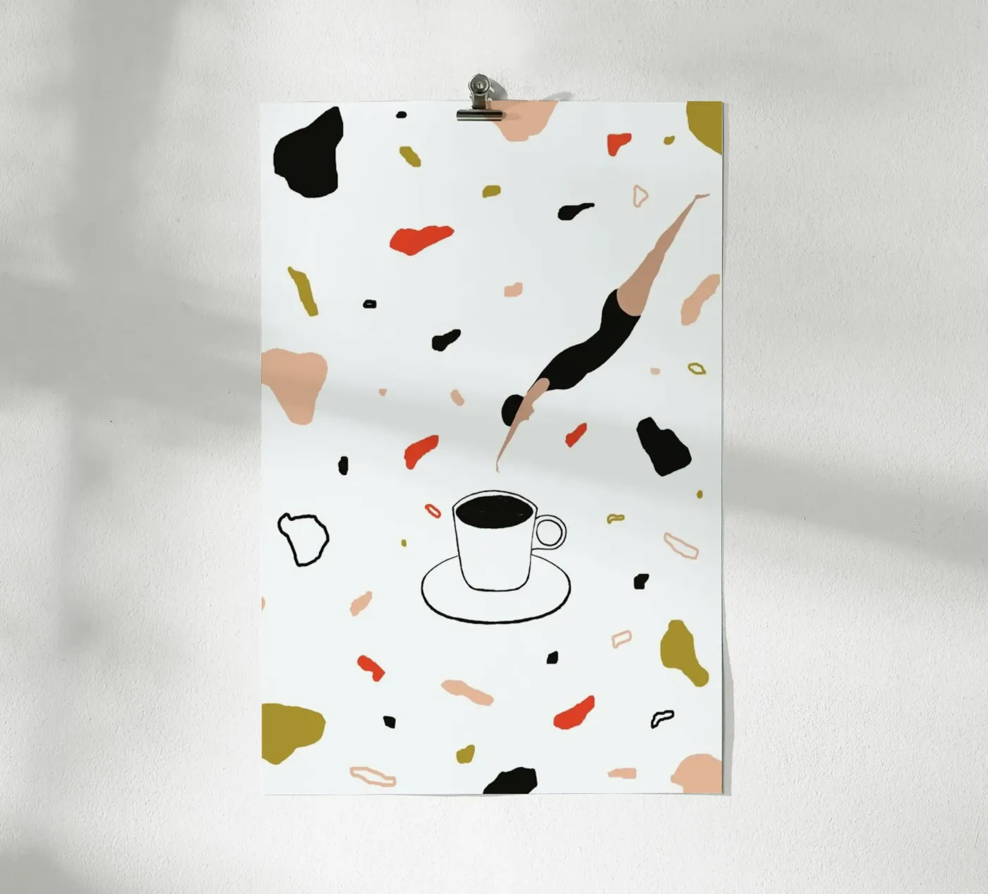 Coffee Lady poster da Atelier Mave