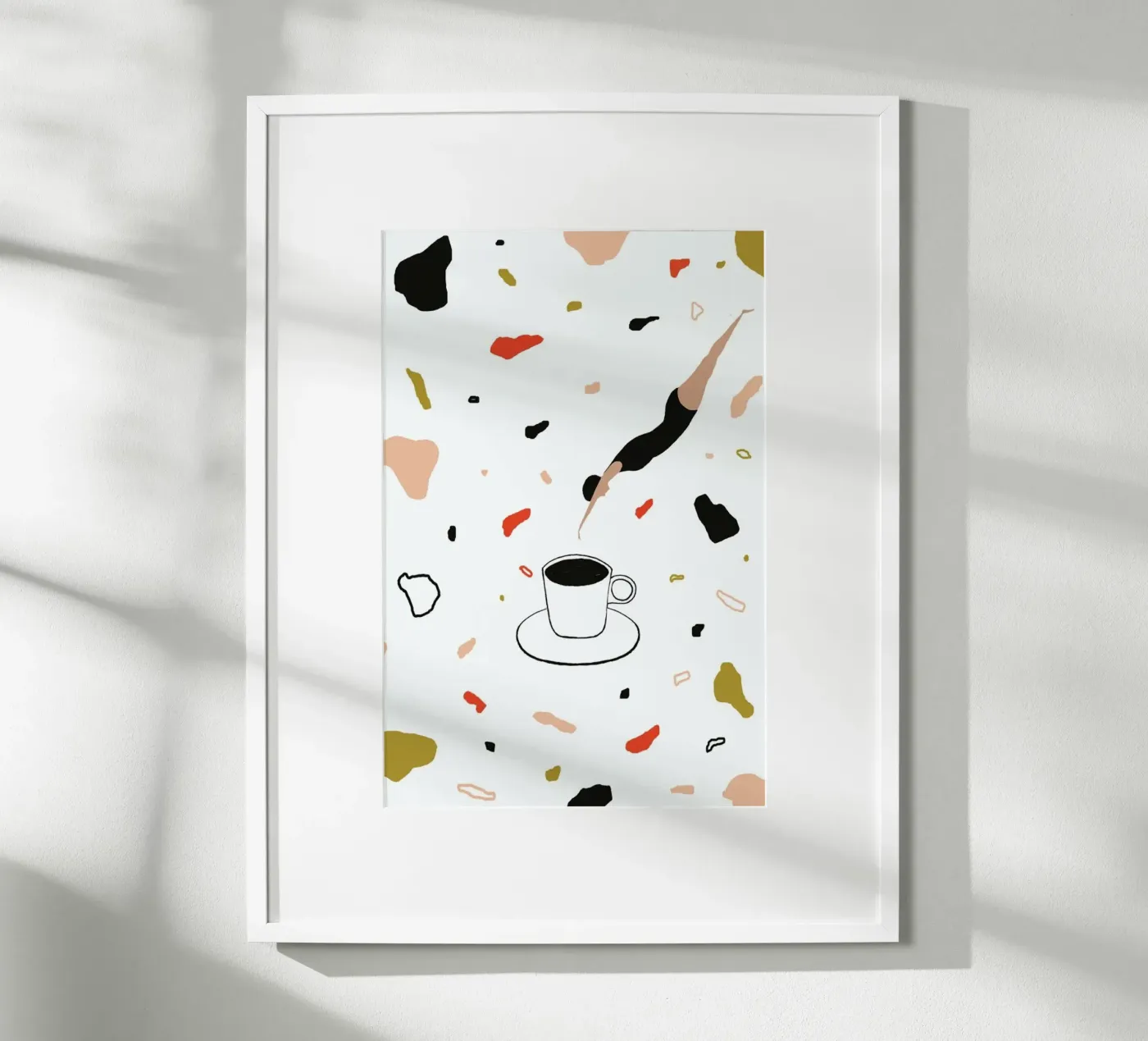 Coffee Lady poster da Atelier Mave