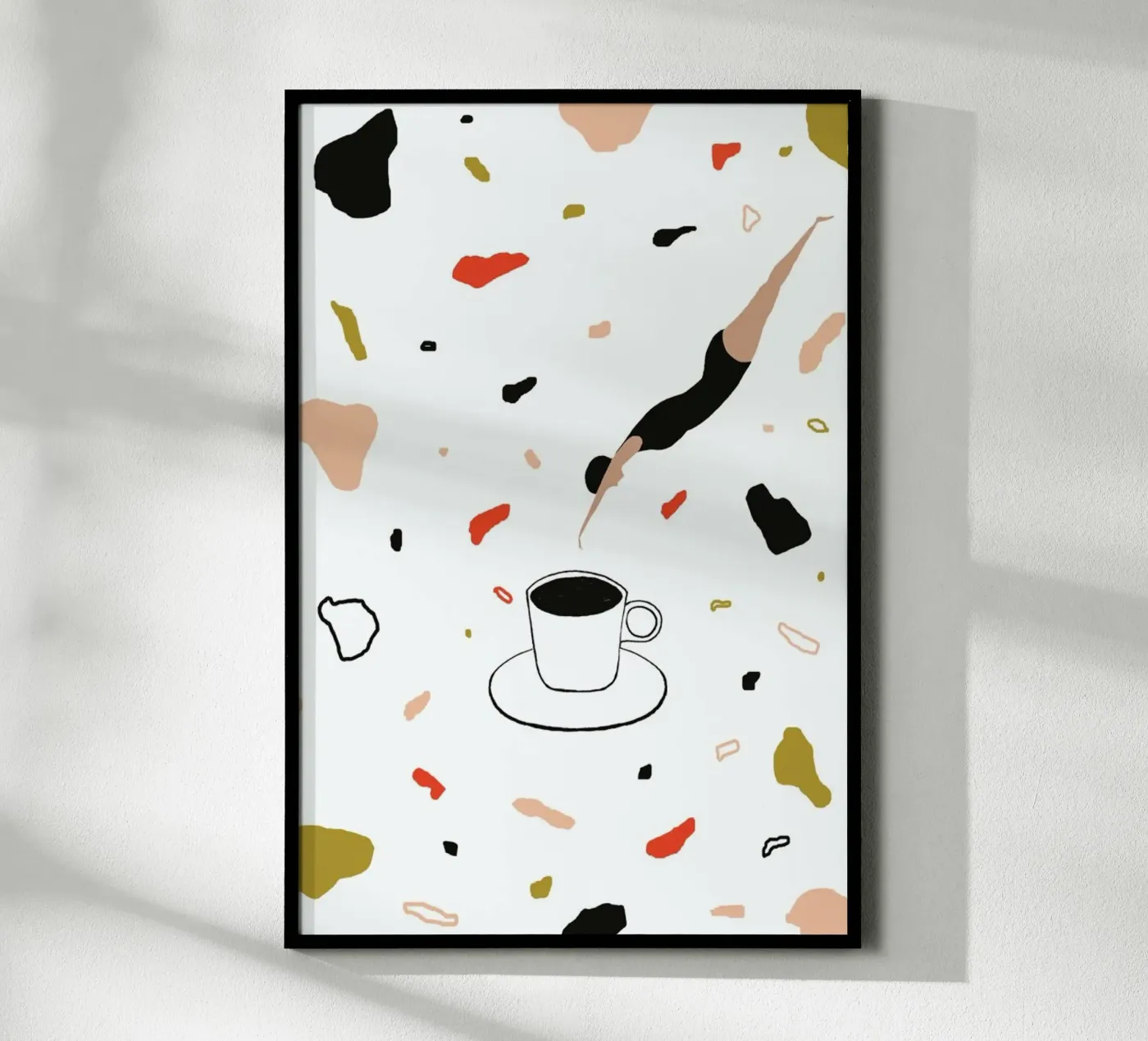 Coffee Lady poster da Atelier Mave