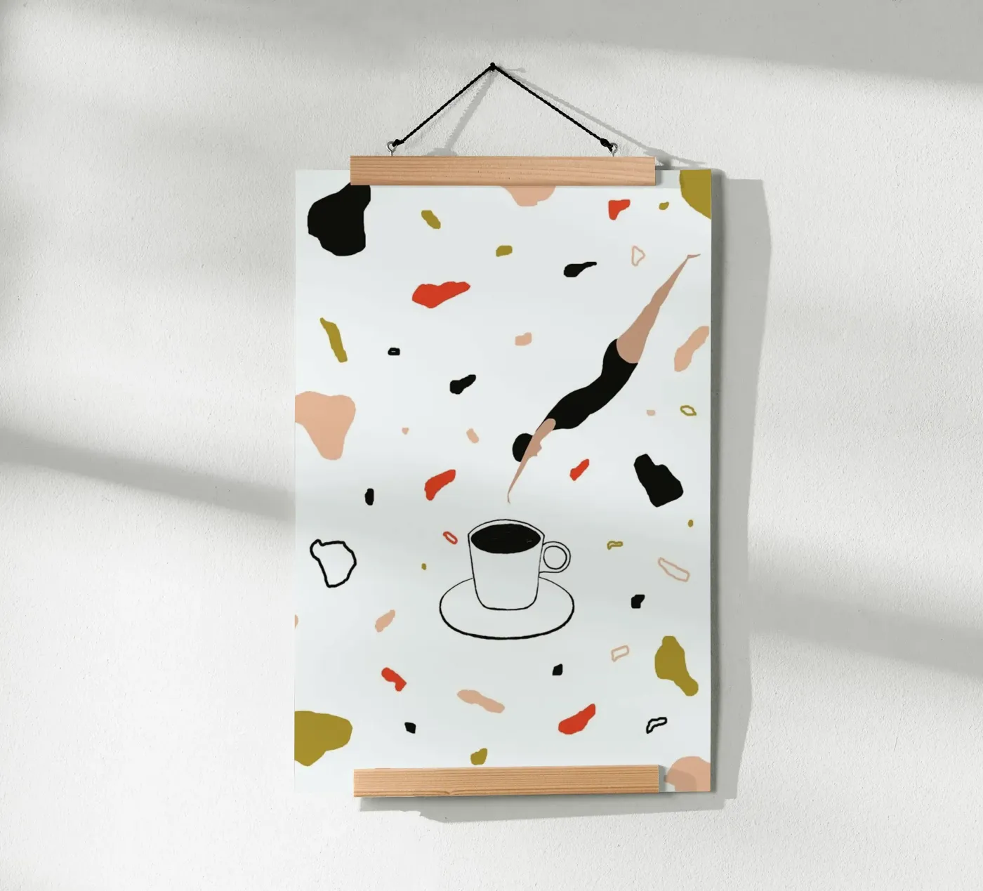 Coffee Lady poster da Atelier Mave