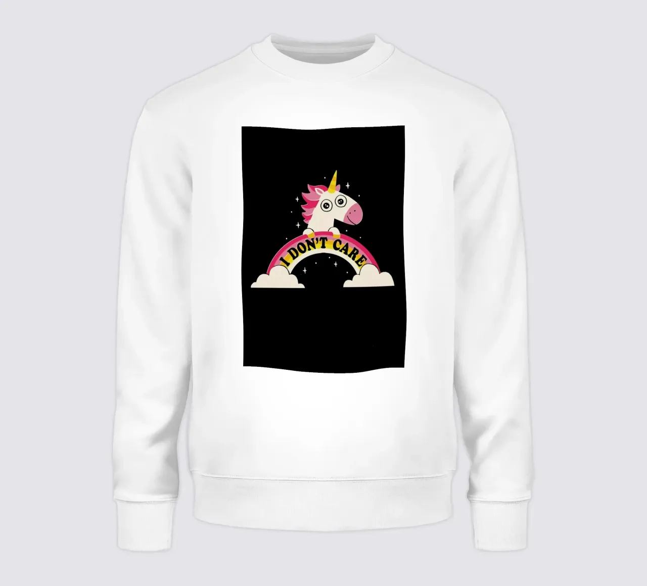 Unicorn Don’t Care felpa da DinoMike