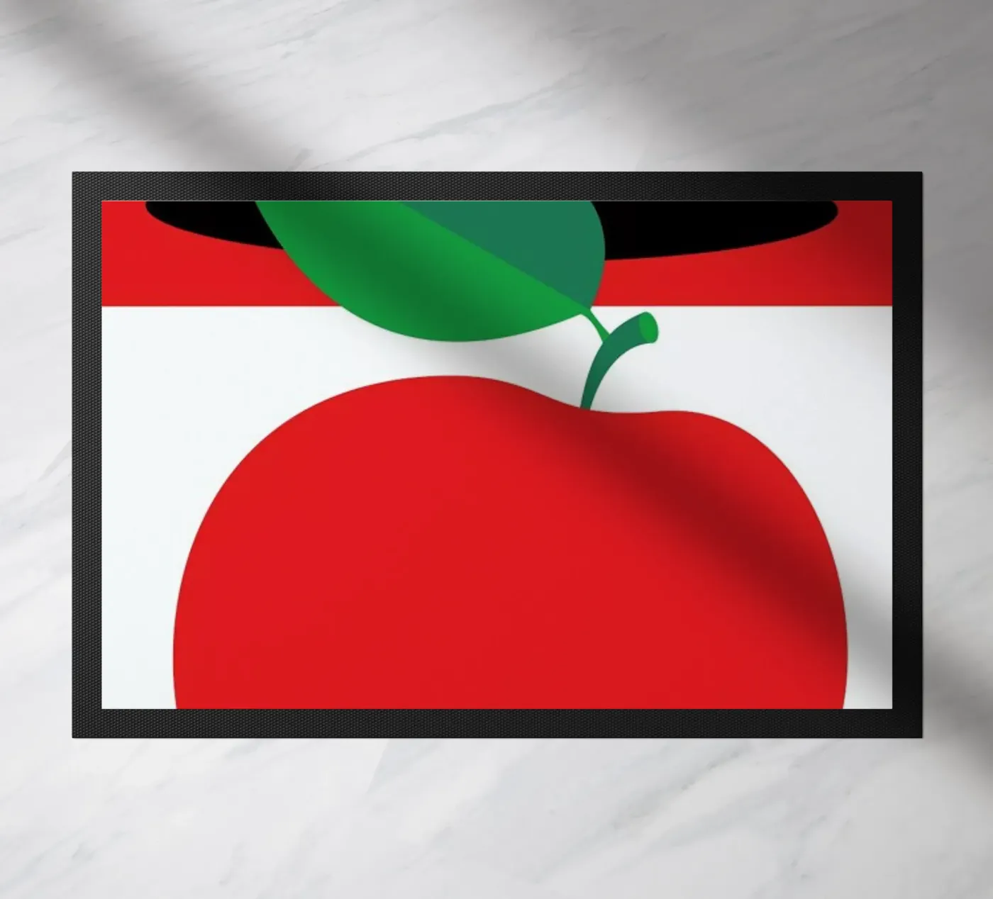 Apple 3 doormat by Pietari Posti