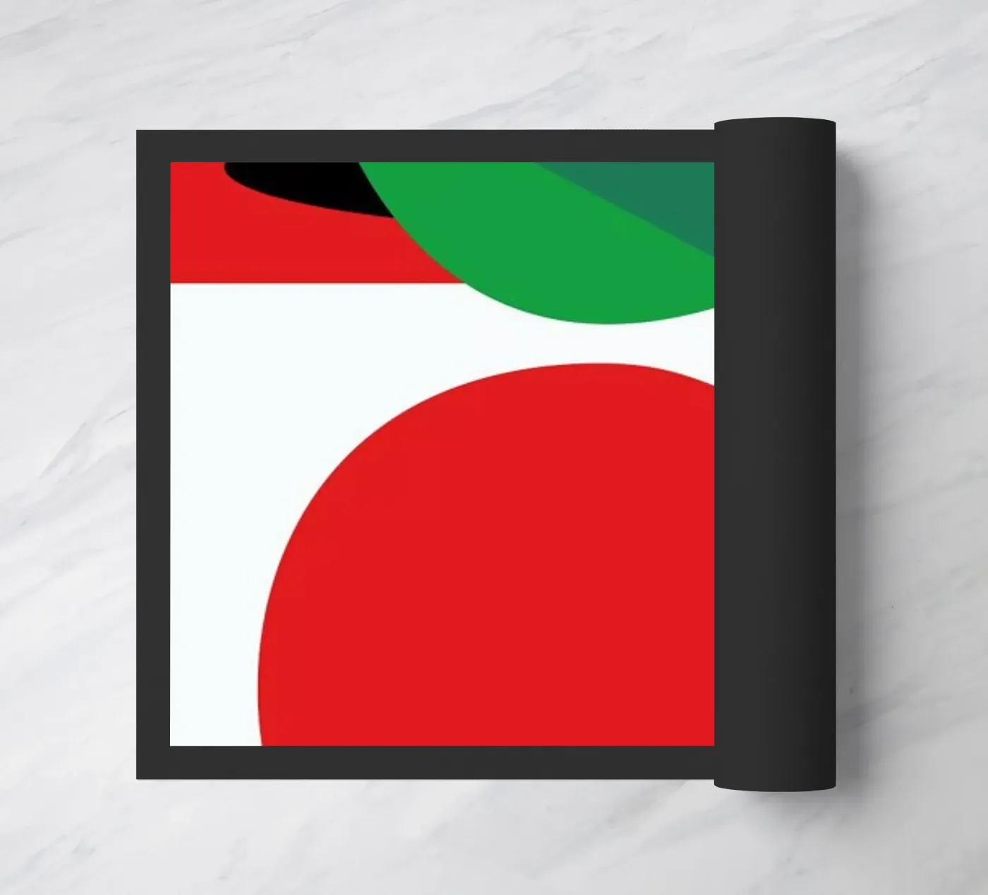 Apple 3 doormat by Pietari Posti