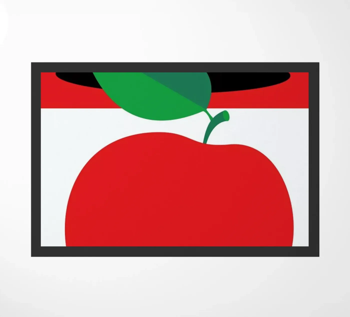 Apple 3 doormat by Pietari Posti