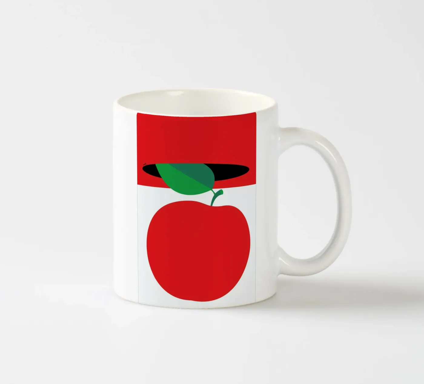 Apple 3 ceramic mug by Pietari Posti