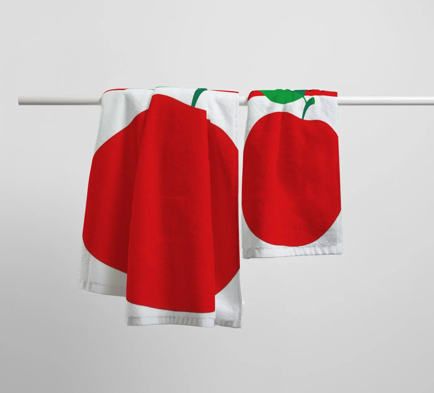 Apple 3 towel by Pietari Posti