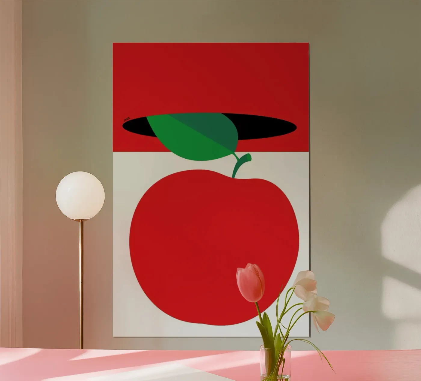 Apple 3 poster van Pietari Posti