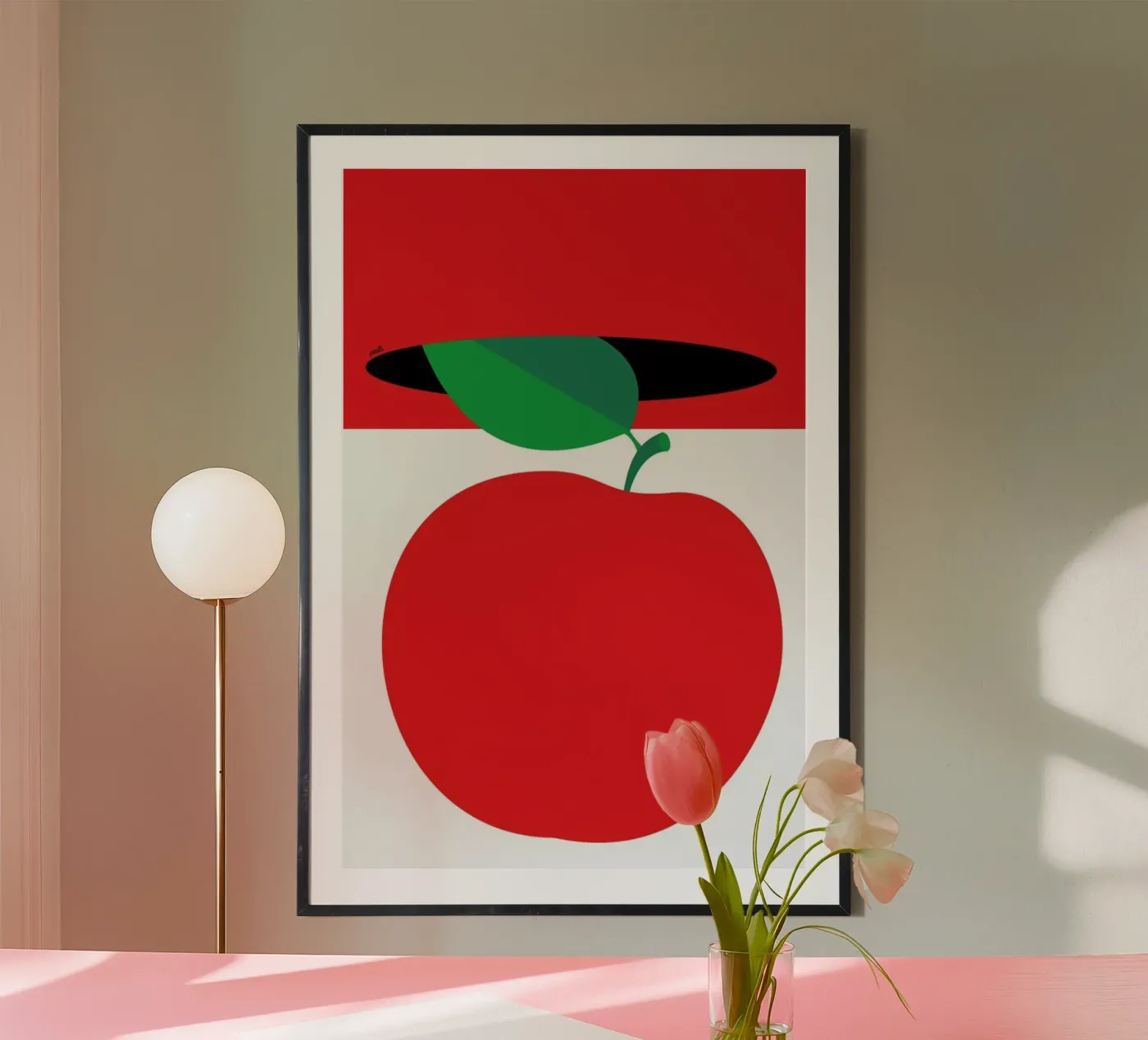 Apple 3 poster van Pietari Posti