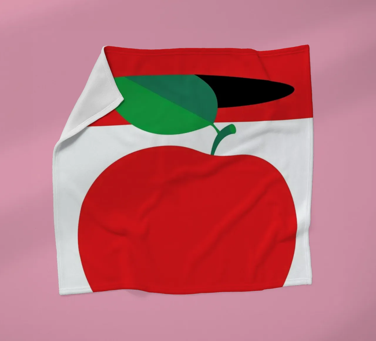 Apple 3 Fleecedecke von Pietari Posti