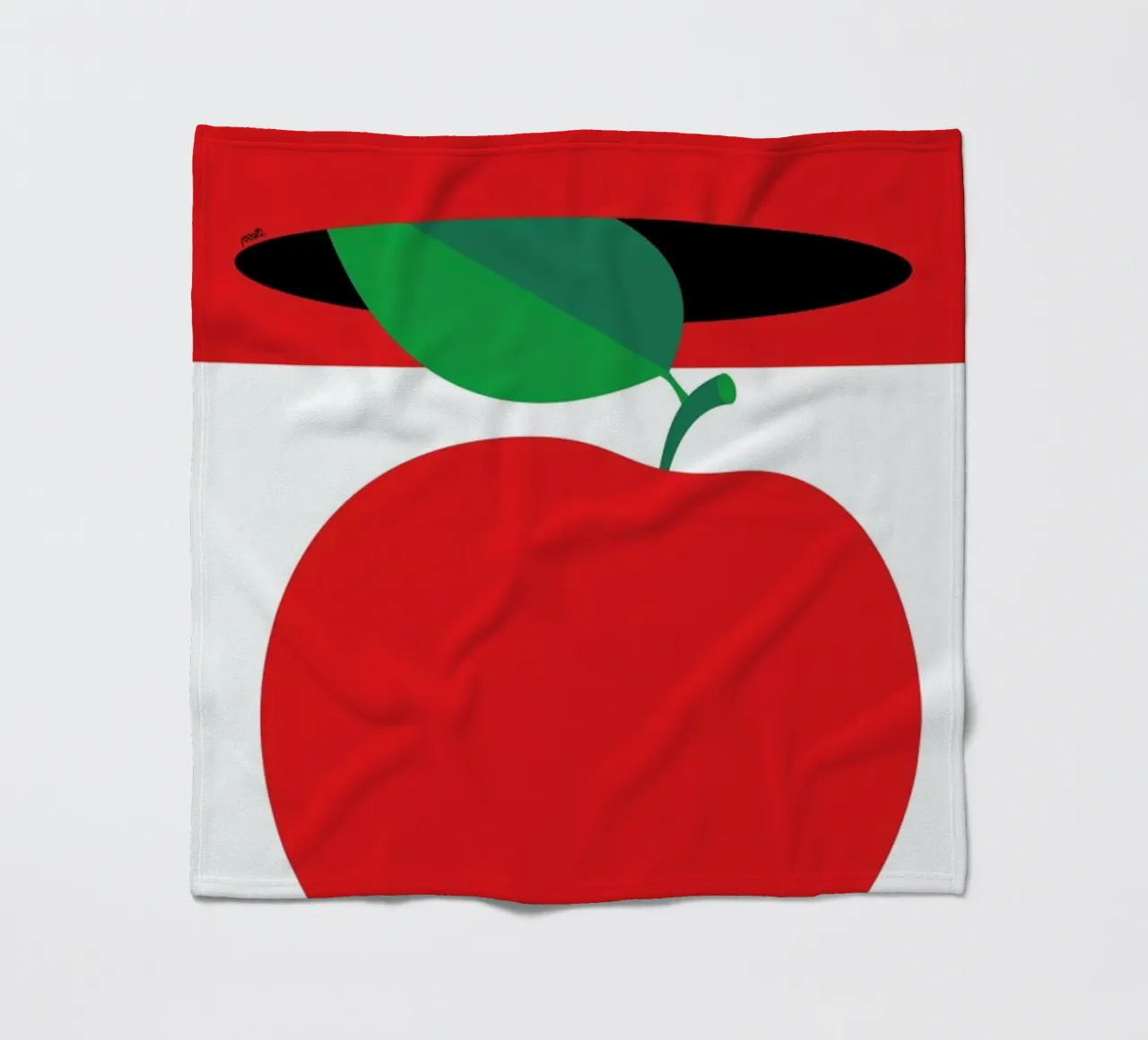 Apple 3 Fleecedecke von Pietari Posti