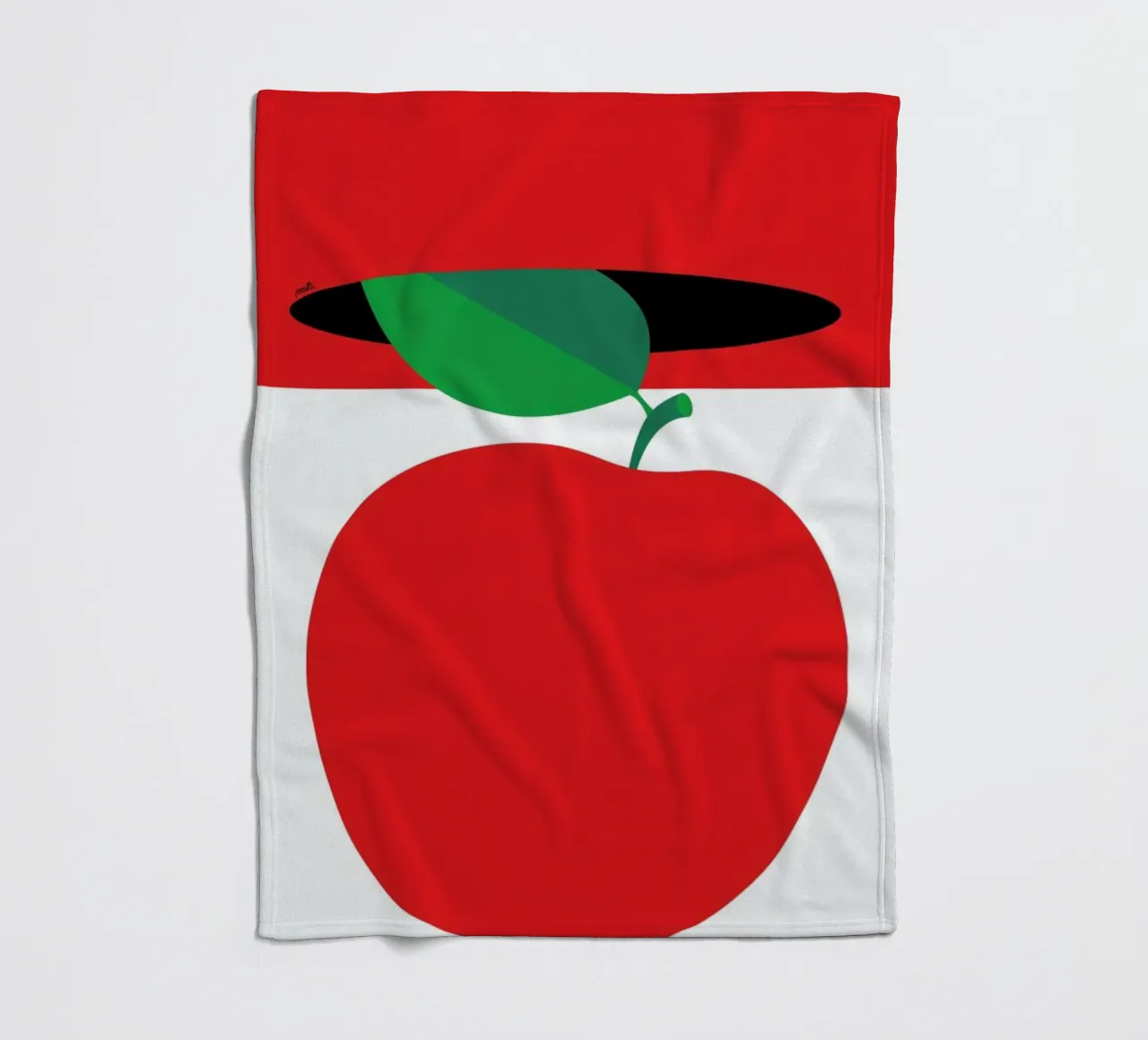 Apple 3 Fleecedecke von Pietari Posti