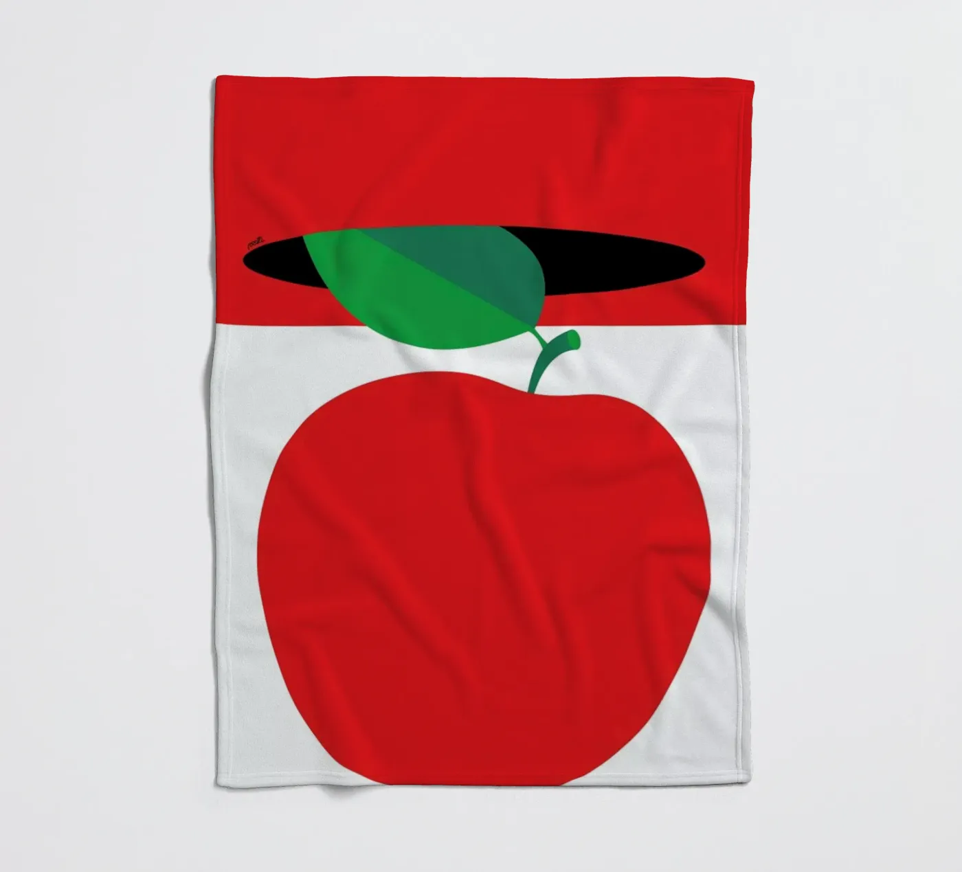 Apple 3 Fleecedecke von Pietari Posti