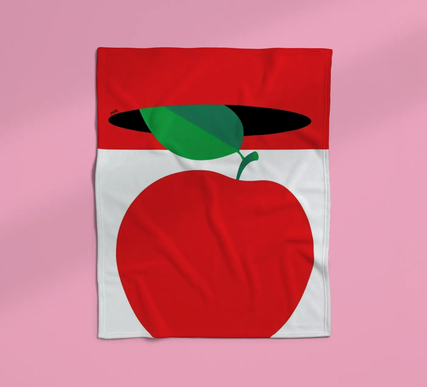 Apple 3 Fleecedecke von Pietari Posti