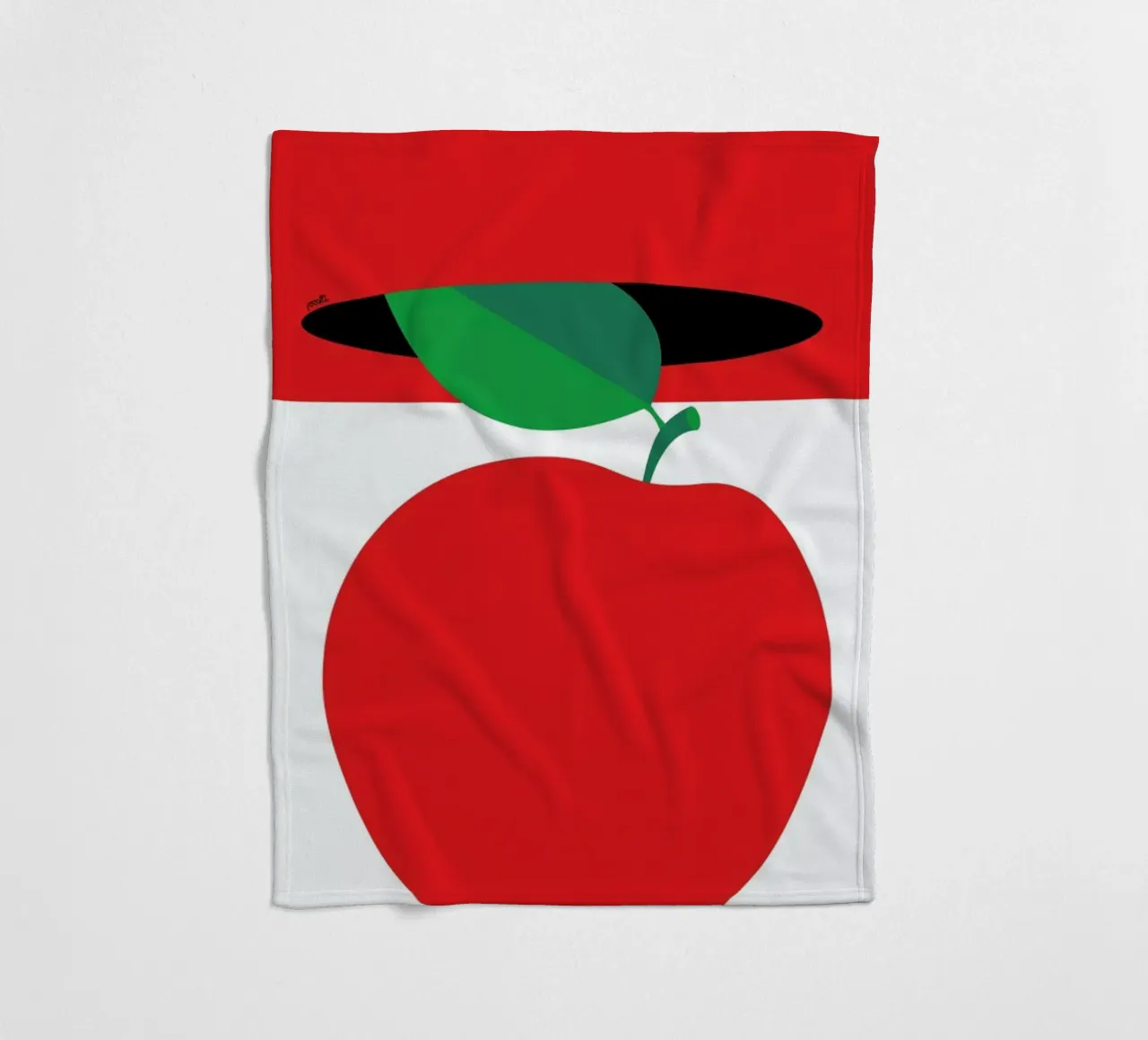 Apple 3 Fleecedecke von Pietari Posti