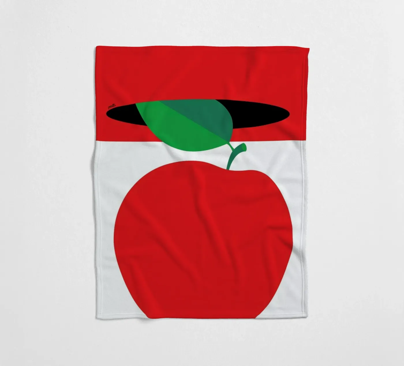 Apple 3 Fleecedecke von Pietari Posti