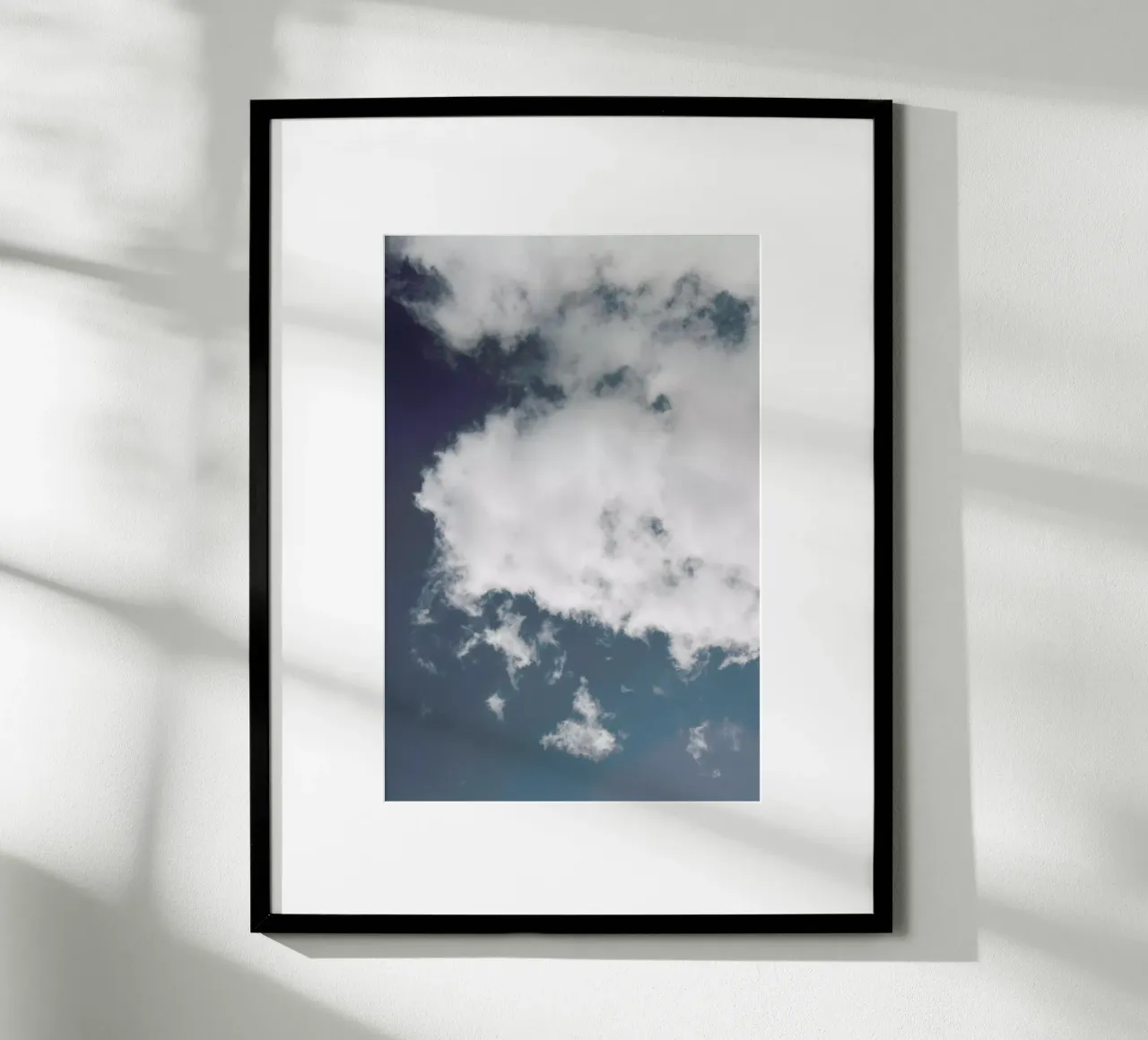 Fly High in the Sky poster con telaio in plastica da Studio Nahili