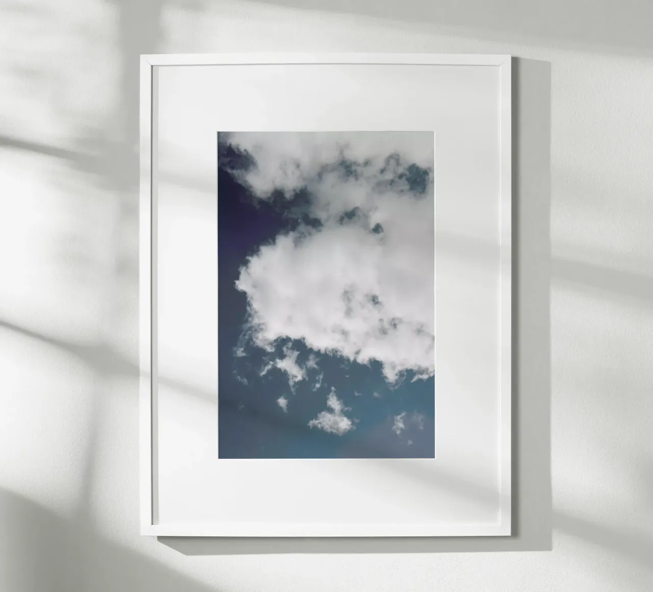 Fly High in the Sky poster con telaio in plastica da Studio Nahili