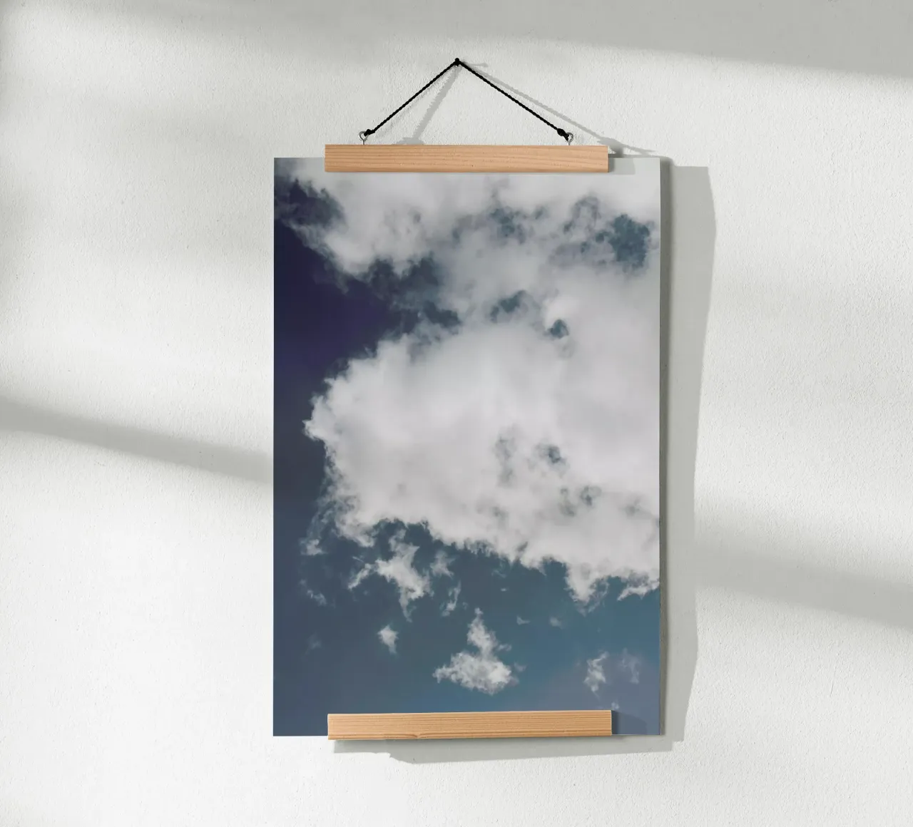 Fly High in the Sky poster con telaio in plastica da Studio Nahili