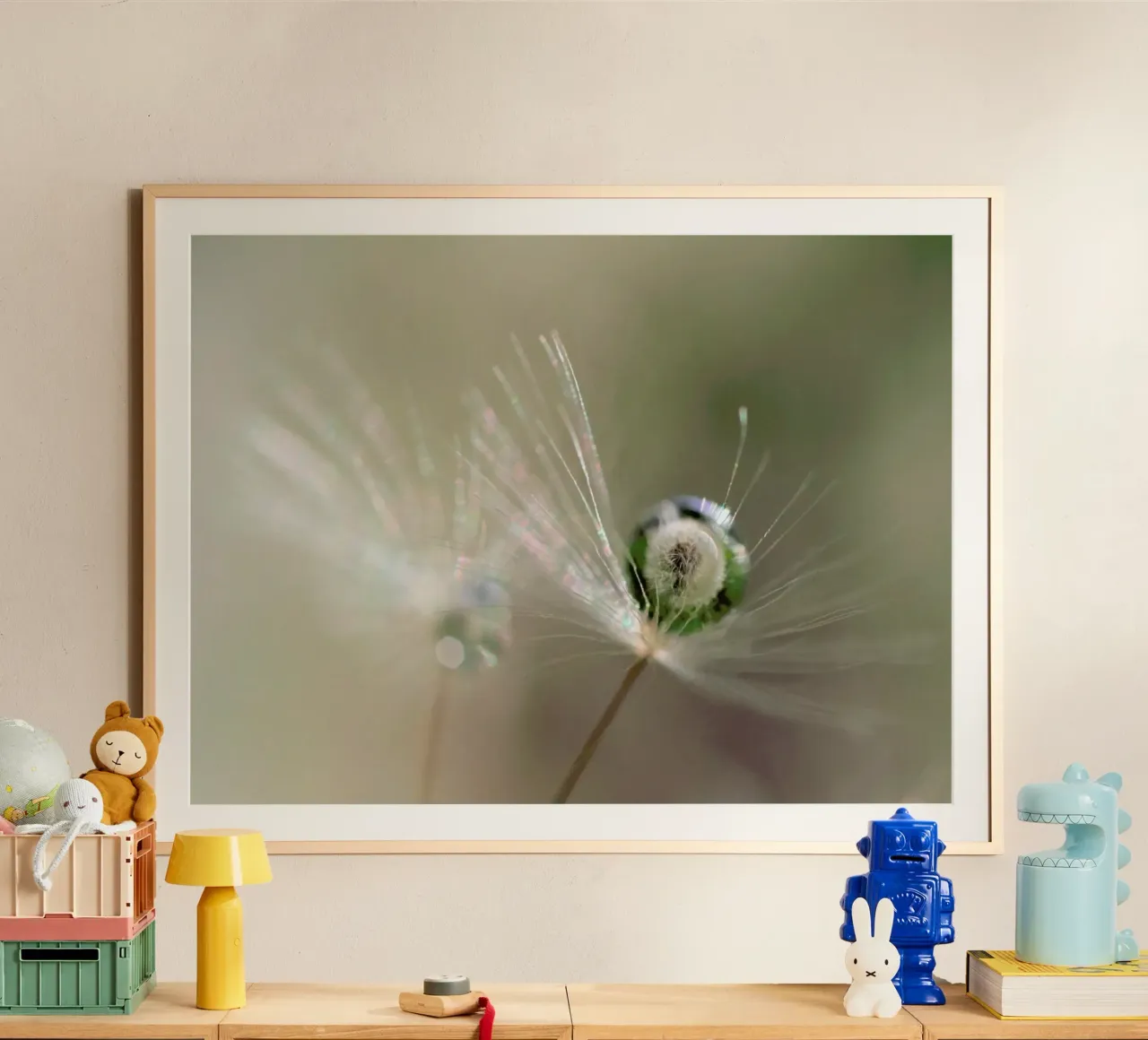Star of Dandelion carta hahnemühle da Pictufy