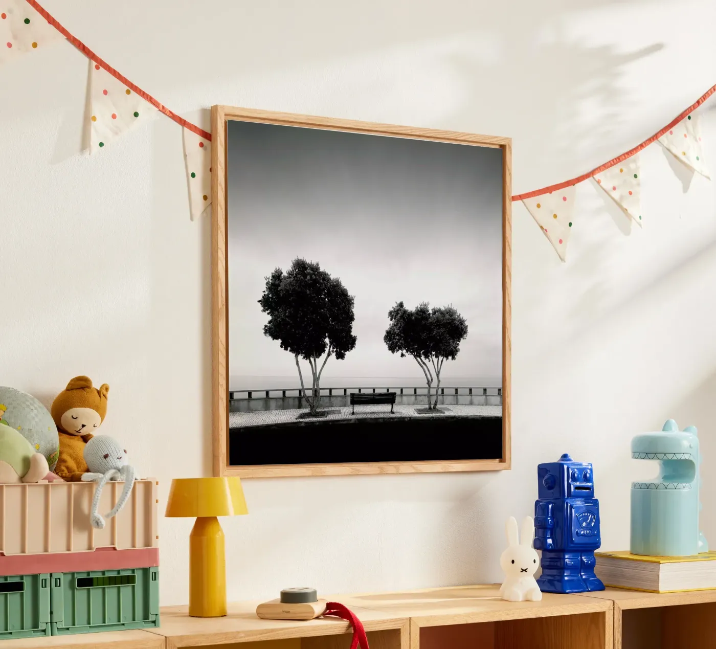 Banco Na Noite plexiglass da Michael J. Reibert