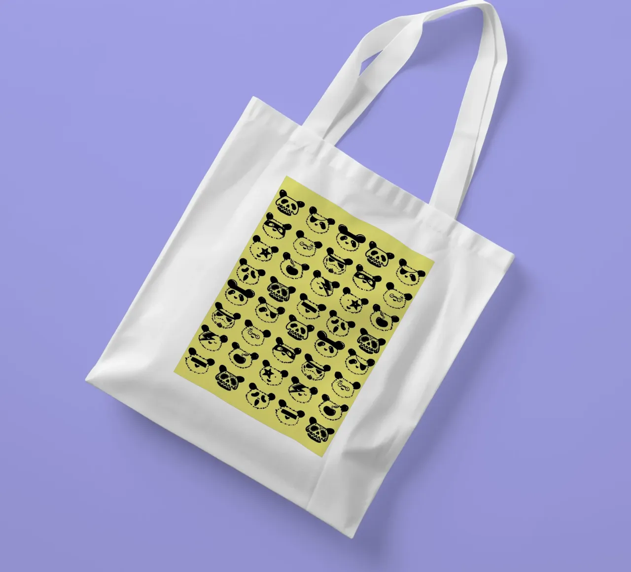Pop Panda borsa in juta da Tobe Fonseca