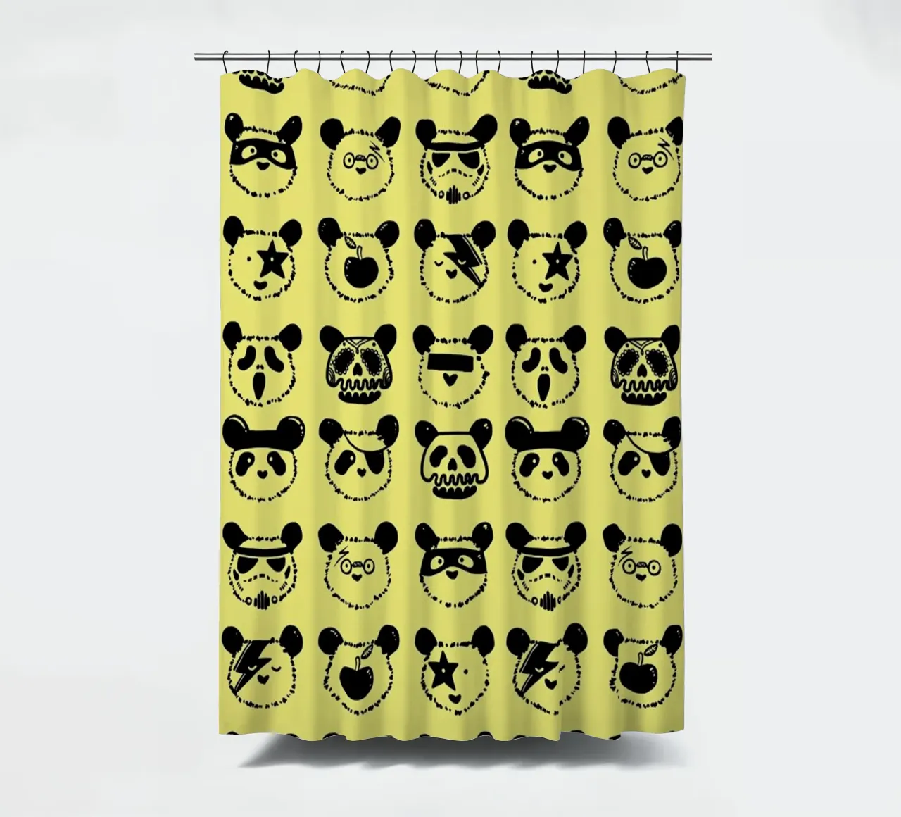 Pop Panda tenda da doccia da Tobe Fonseca