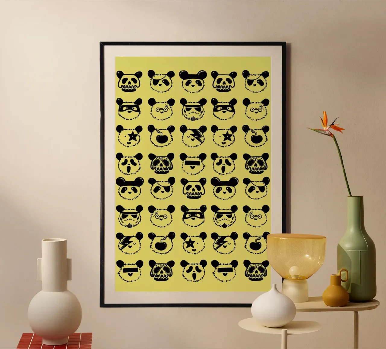 Pop Panda poster da Tobe Fonseca