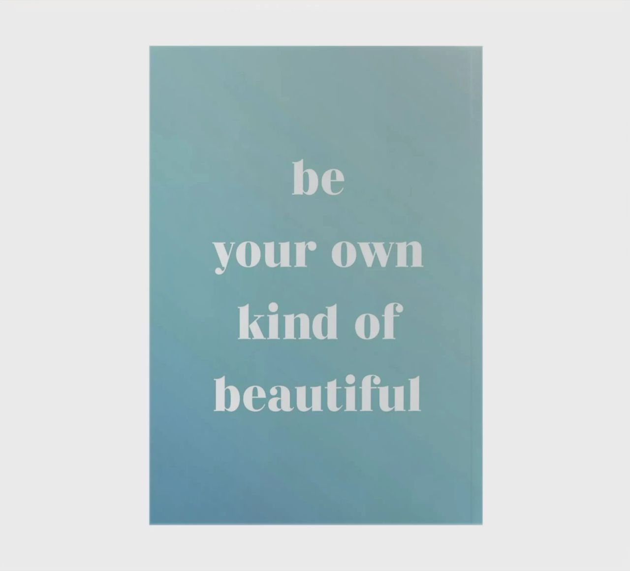 Your Own Kind carnet de notes de Studio One