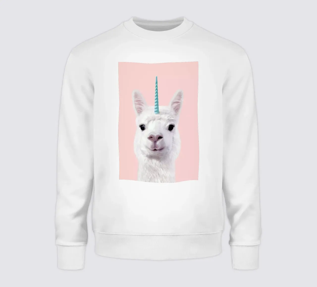 Alpaca Unicorn sweatshirt by Paul Fuentes Design