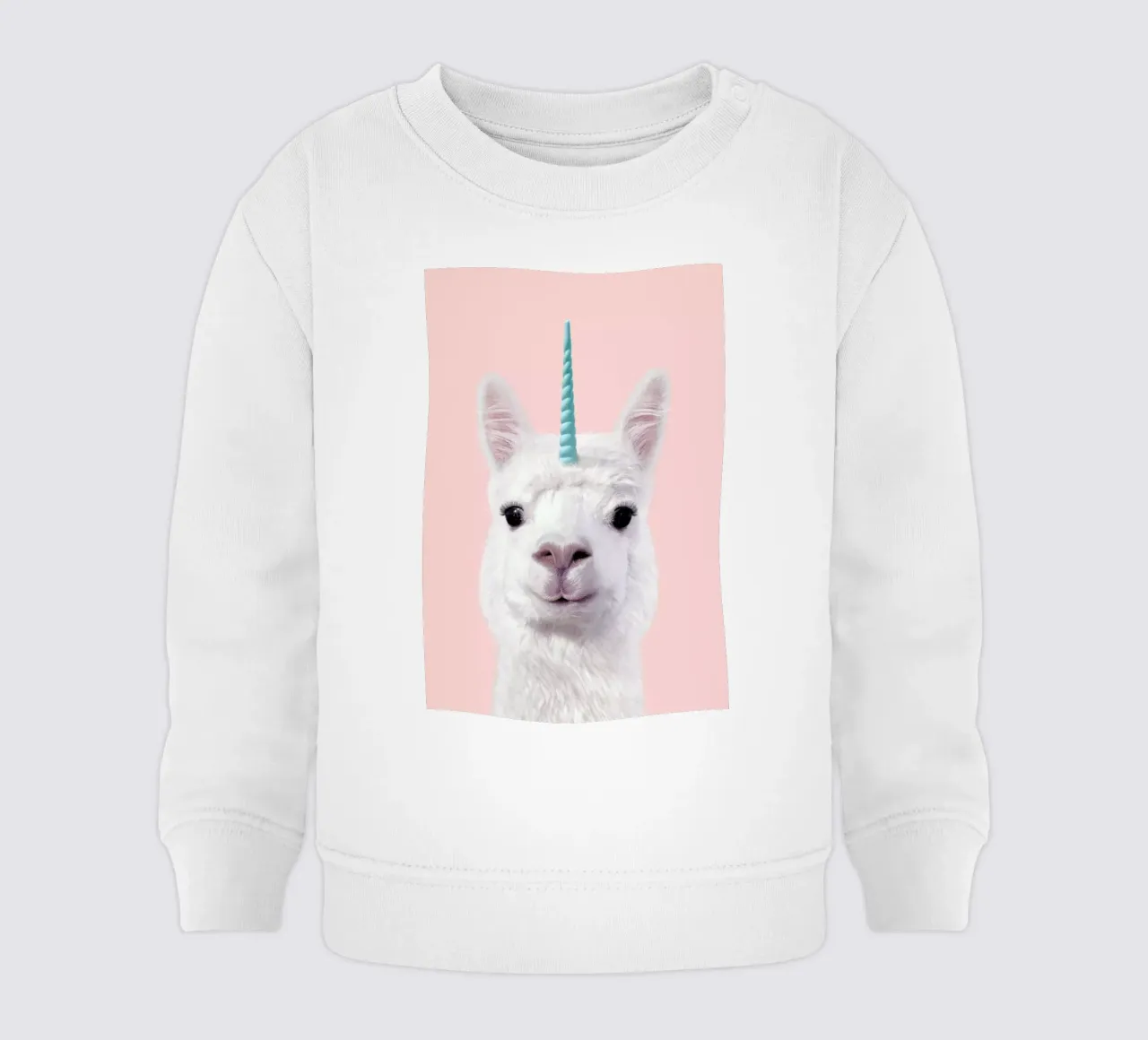 Alpaca Unicorn felpa neonato da Paul Fuentes Design
