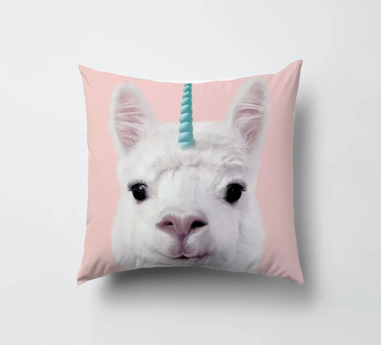 Alpaca Unicorn cuscino da Paul Fuentes Design