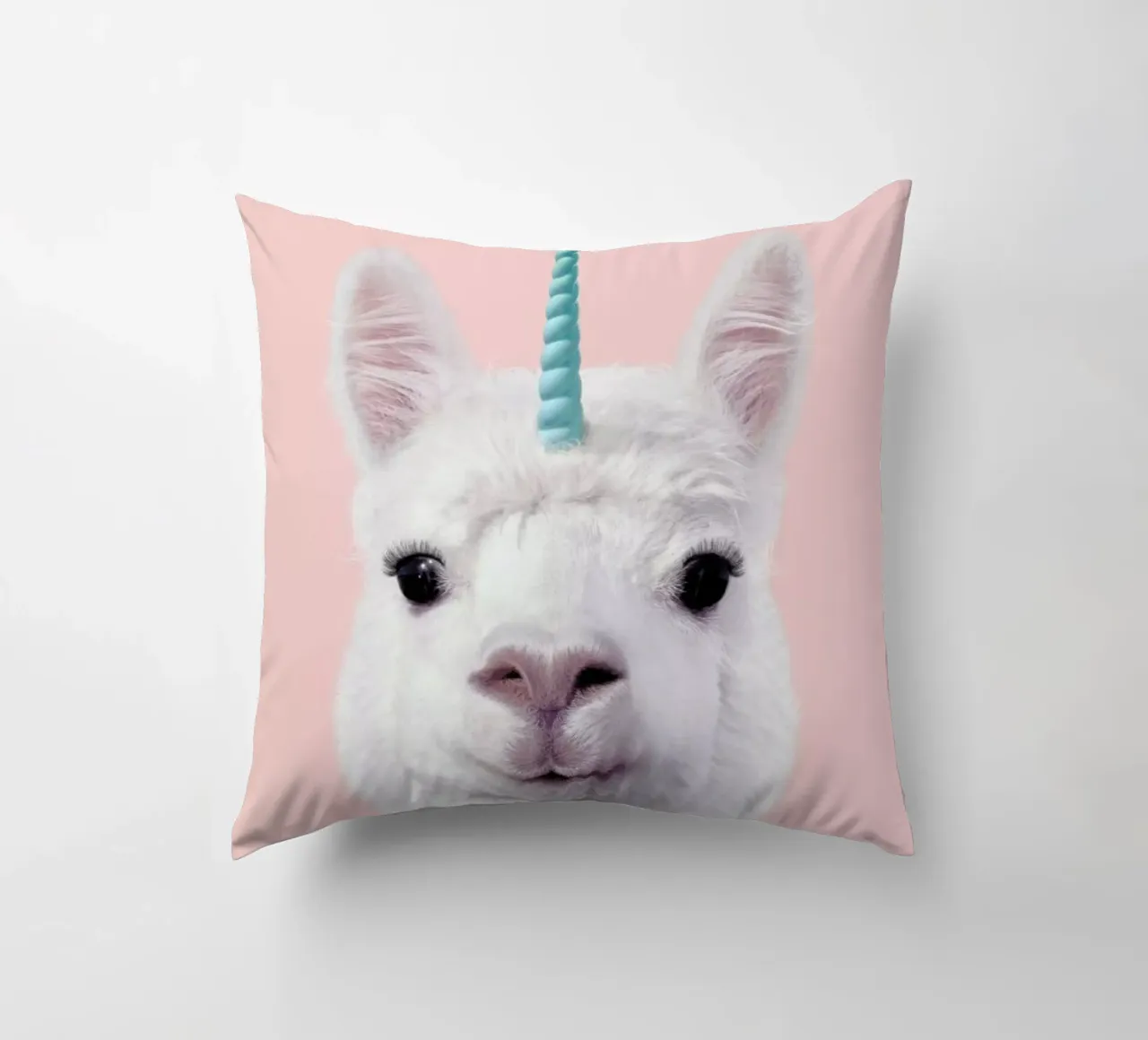 Alpaca Unicorn cuscino da Paul Fuentes Design