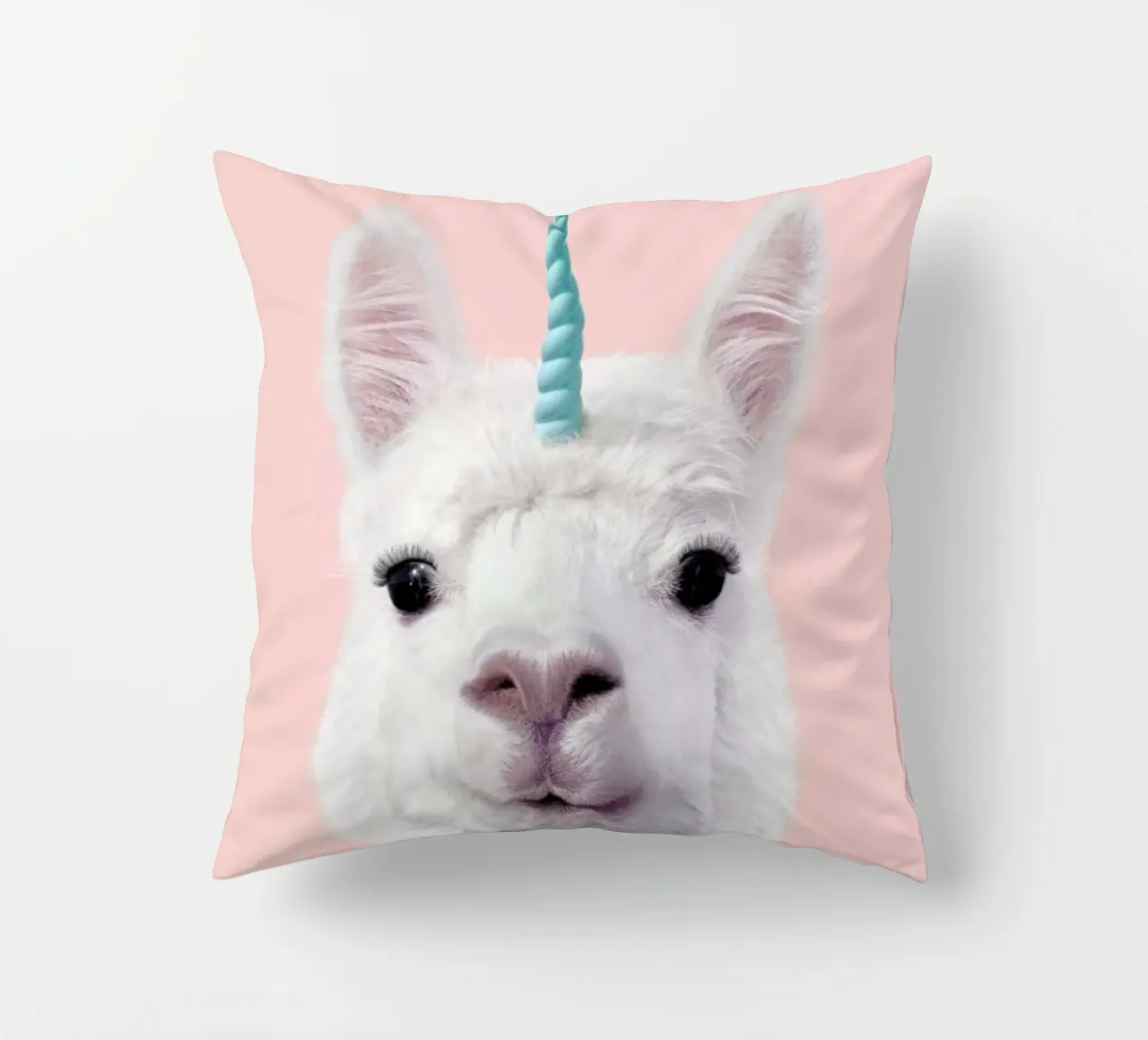 Alpaca Unicorn cuscino da Paul Fuentes Design