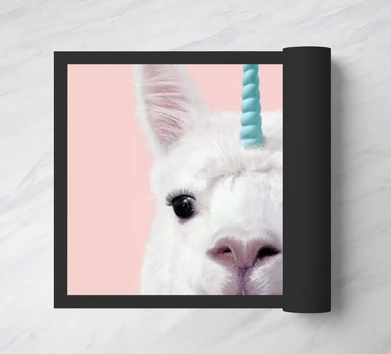 Alpaca Unicorn zerbino da Paul Fuentes Design