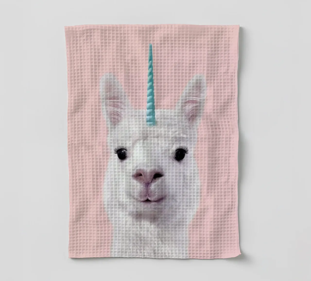 Alpaca Unicorn canovaccio da cucina da Paul Fuentes Design