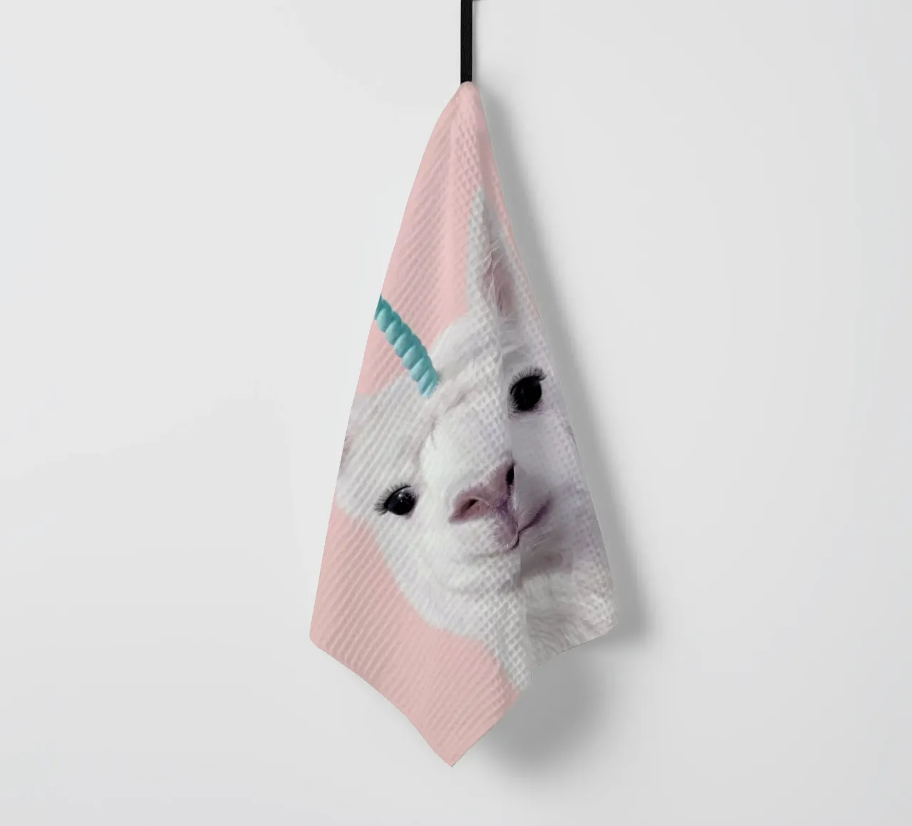 Alpaca Unicorn canovaccio da cucina da Paul Fuentes Design