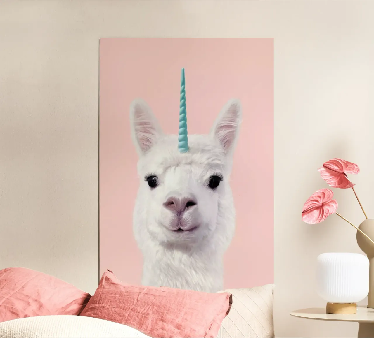 Alpaca Unicorn carta hahnemühle da Paul Fuentes Design