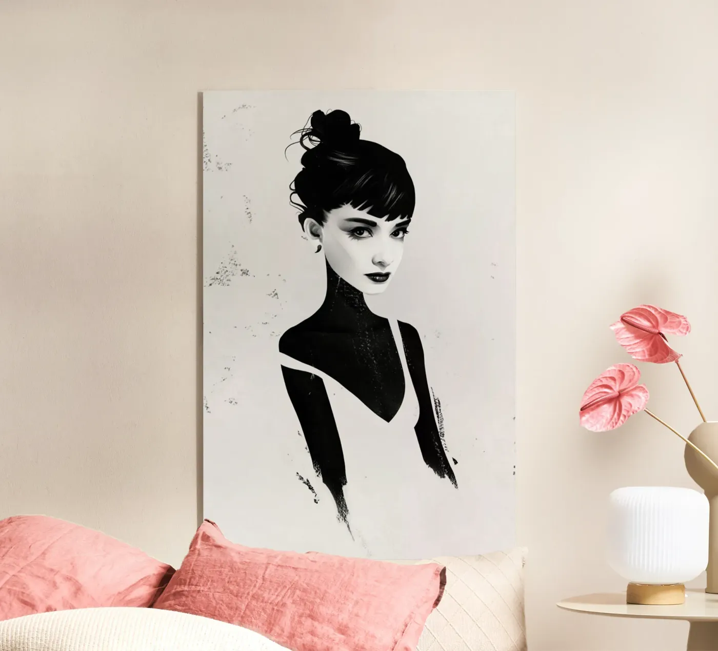 Oh, Audrey Acryl-Glas von Ruben Ireland