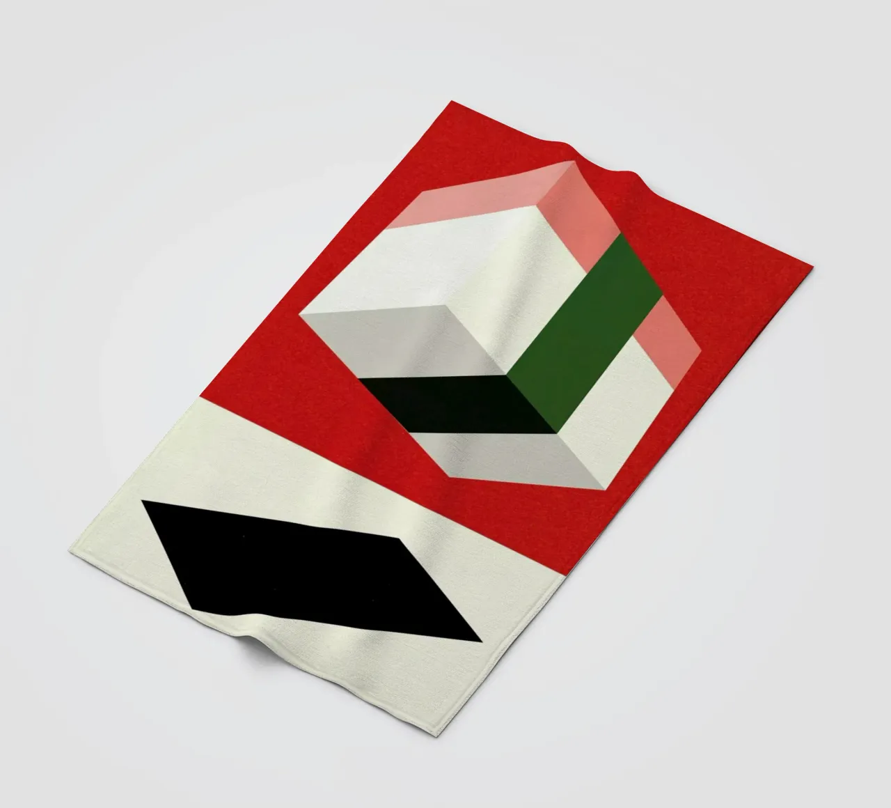 Flying Nigiri fleece blanket by Rosi Feist