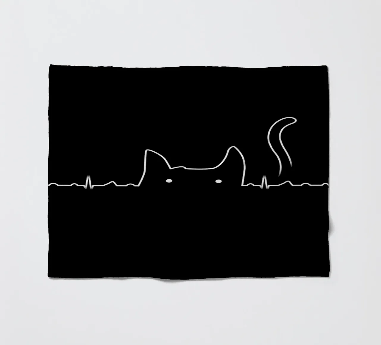 There is a cat in my heart coperta in pile da Tobe Fonseca