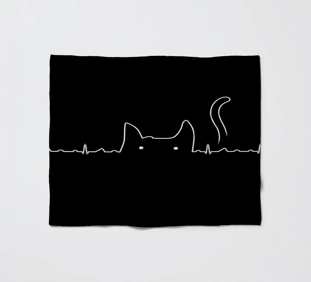 There is a cat in my heart coperta in pile da Tobe Fonseca