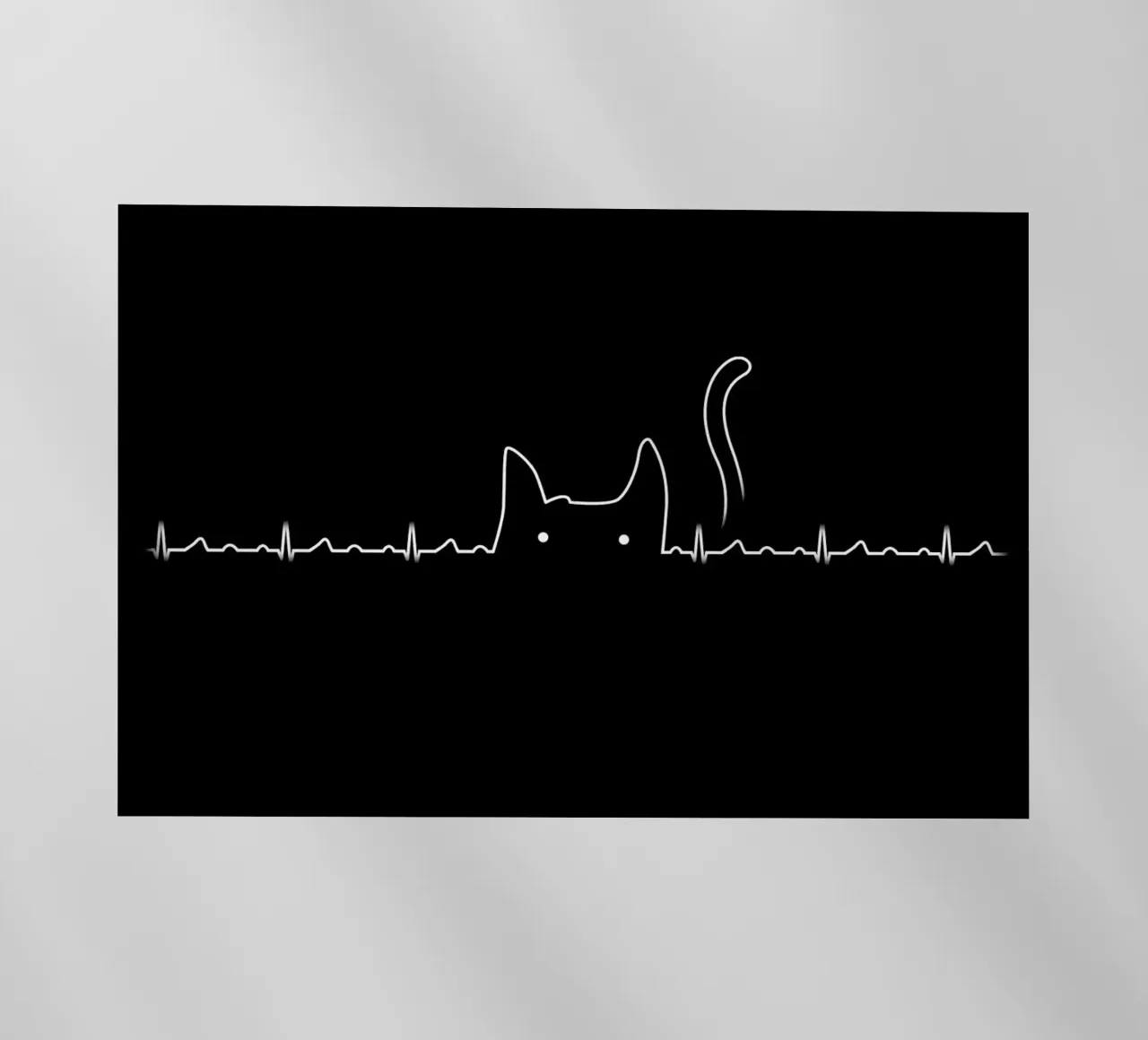 There is a cat in my heart pellicola backlit da Tobe Fonseca