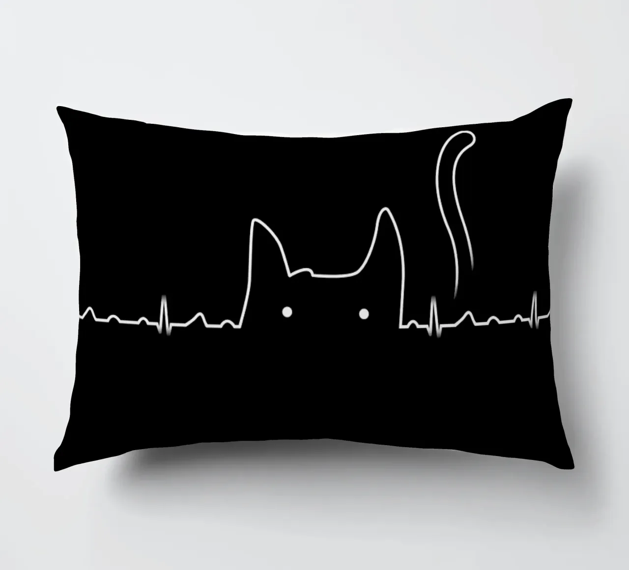 There is a cat in my heart cuscino da Tobe Fonseca