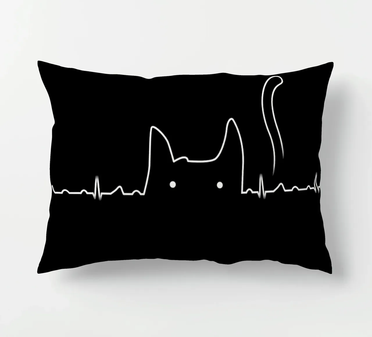 There is a cat in my heart cuscino da Tobe Fonseca