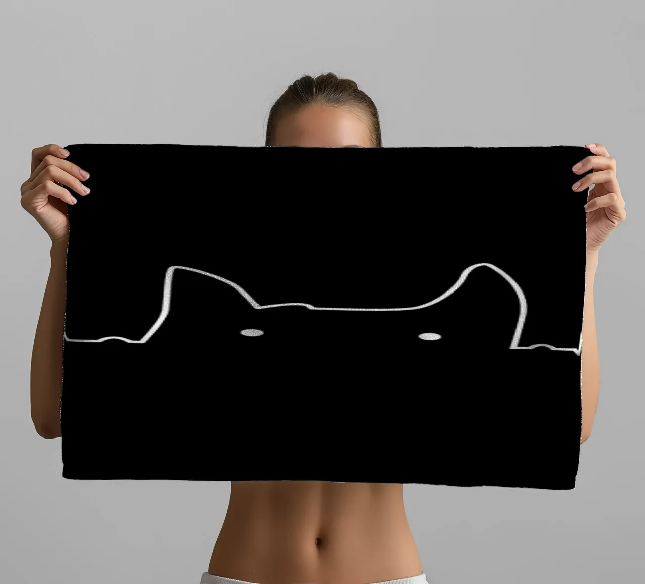 There is a cat in my heart asciugamano da bagno da Tobe Fonseca