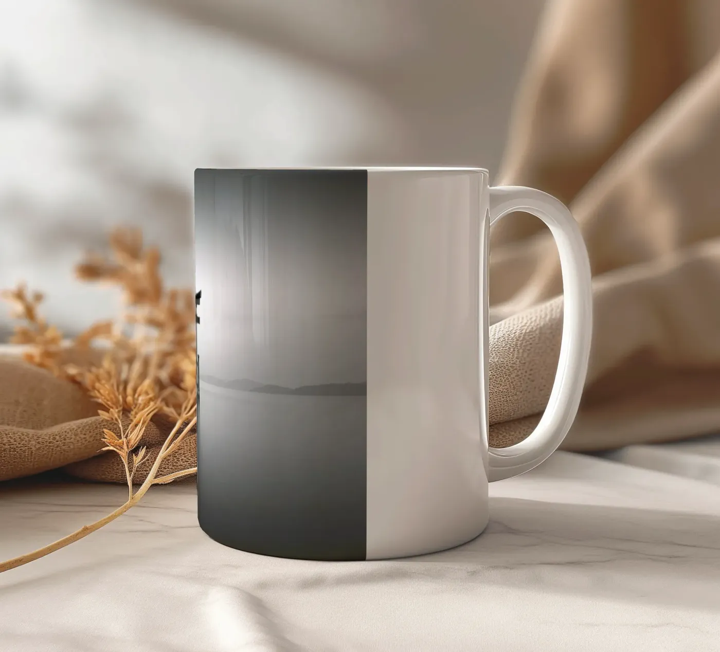 Torii Study III ceramic mug by Michael J. Reibert