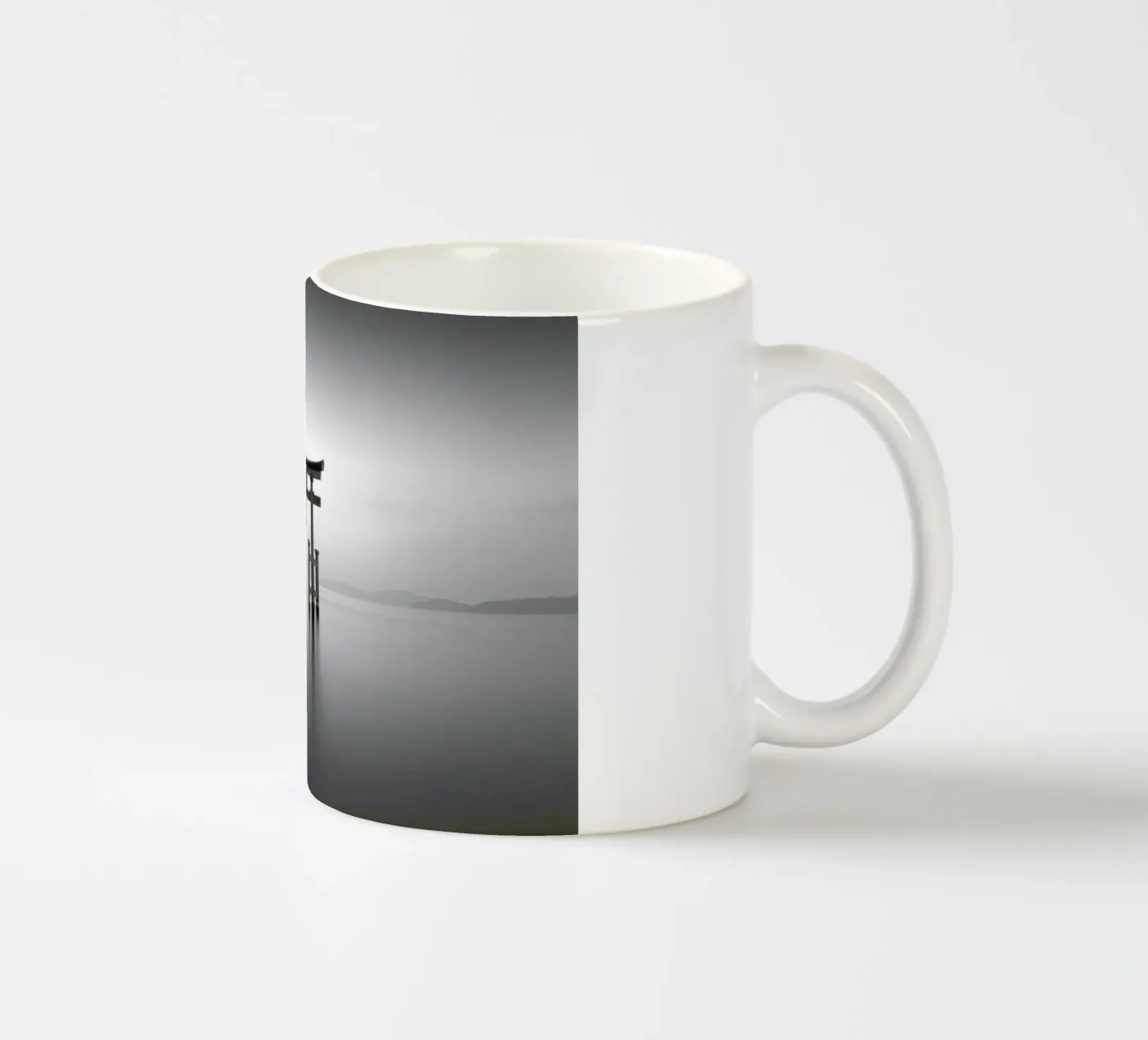 Torii Study III ceramic mug by Michael J. Reibert