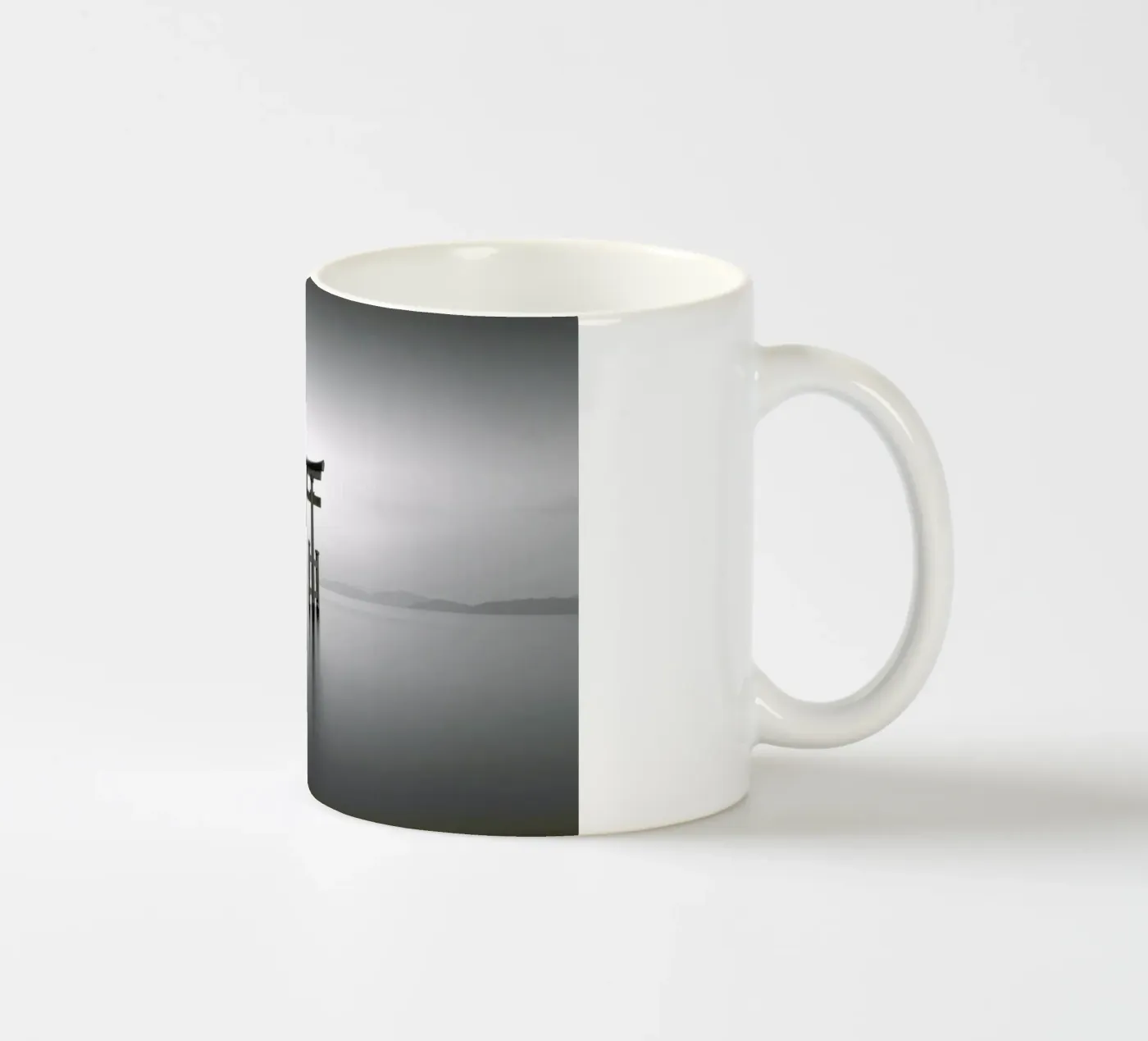 Torii Study III ceramic mug by Michael J. Reibert