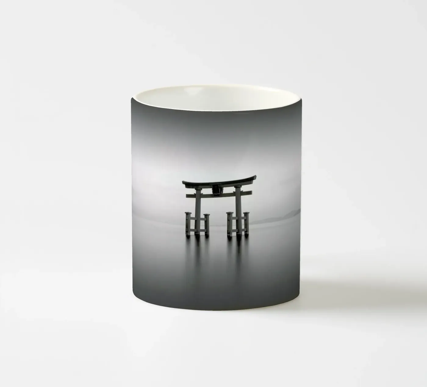 Torii Study III ceramic mug by Michael J. Reibert